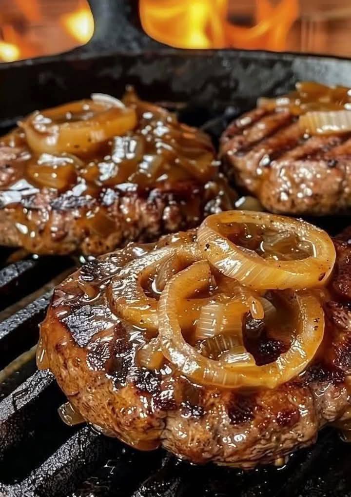SMOTHERED HAMBURGER STEAK