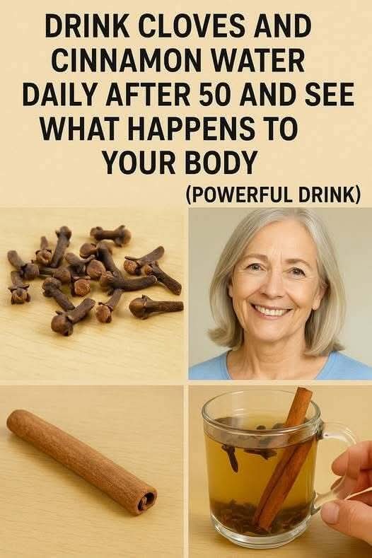 The Power of Cloves and Cinnamon Water: A Daily Ritual for Vibrant Health After 50