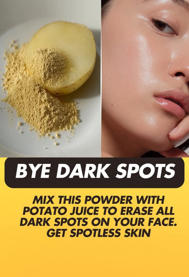 Natural Potato Face Mask for Dark Spot Removal