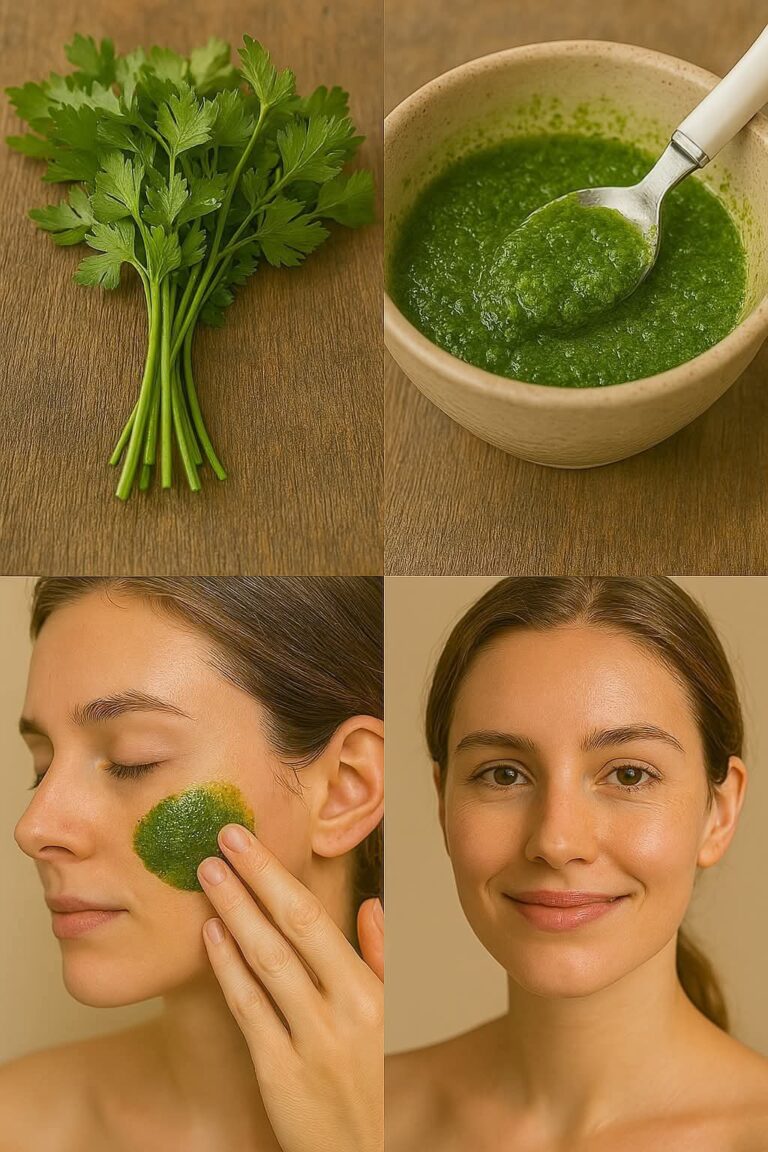 With This Cream, My Grandmother Looks 35 at 65: The Best Collagen Mask from Parsley