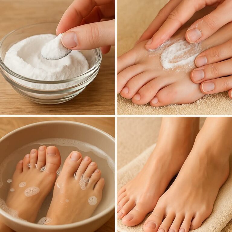 The Benefits of Rubbing Baking Soda on Your Feet