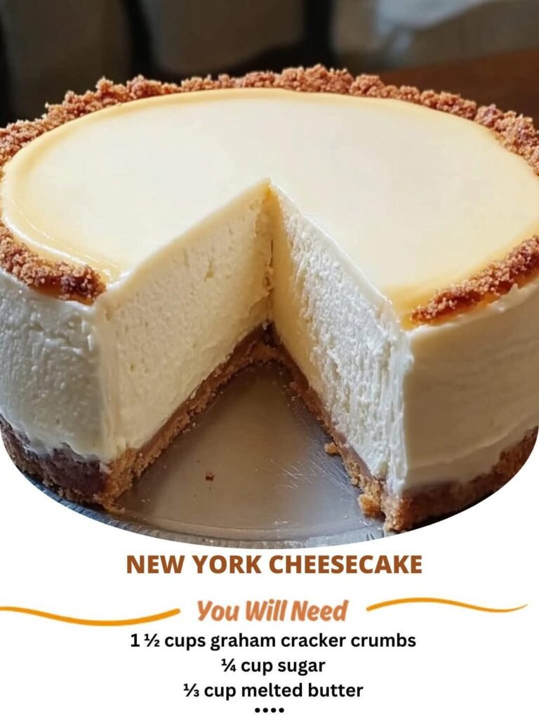Classic New York Cheesecake Recipe