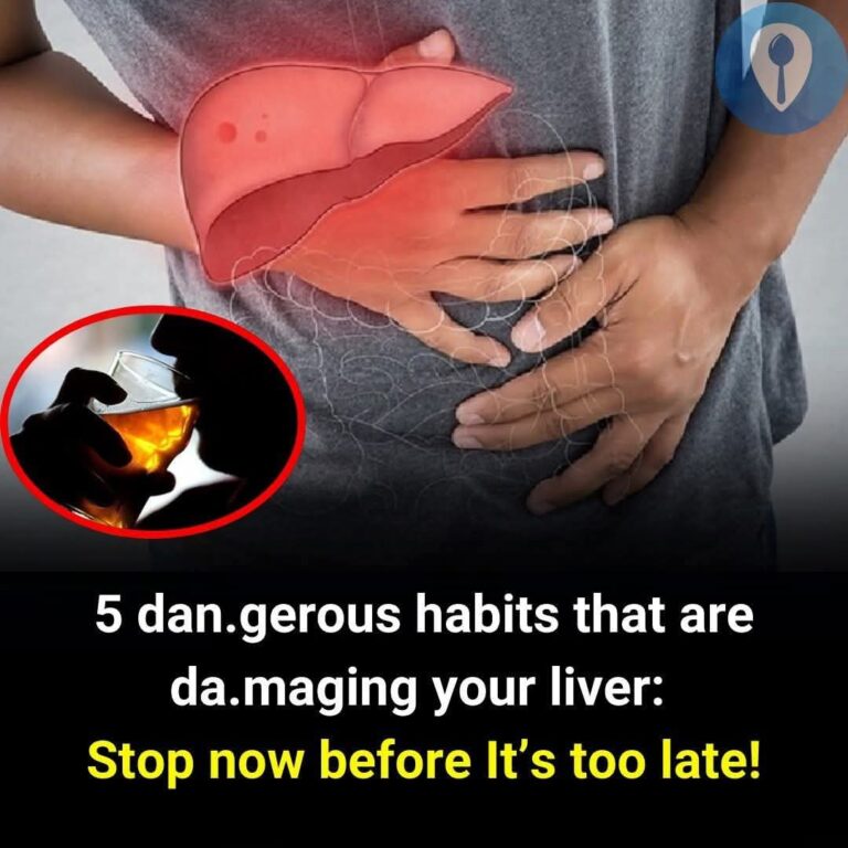 Top 5 Habits That Destroy Your Liver: What You Must Stop Today!