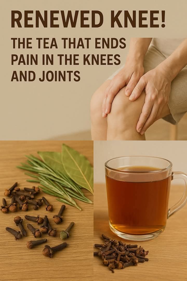Renewed Knee! The Tea That Soothes Knee and Joint Discomfort