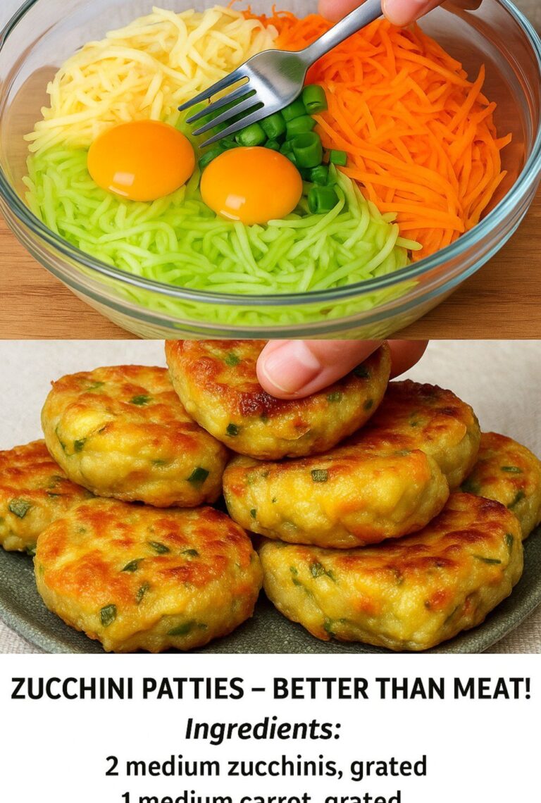 Zucchini Patties – Better Than Meat