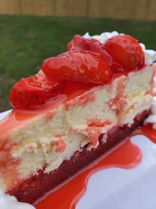 Philadelphia Strawberry Cheesecake Bars