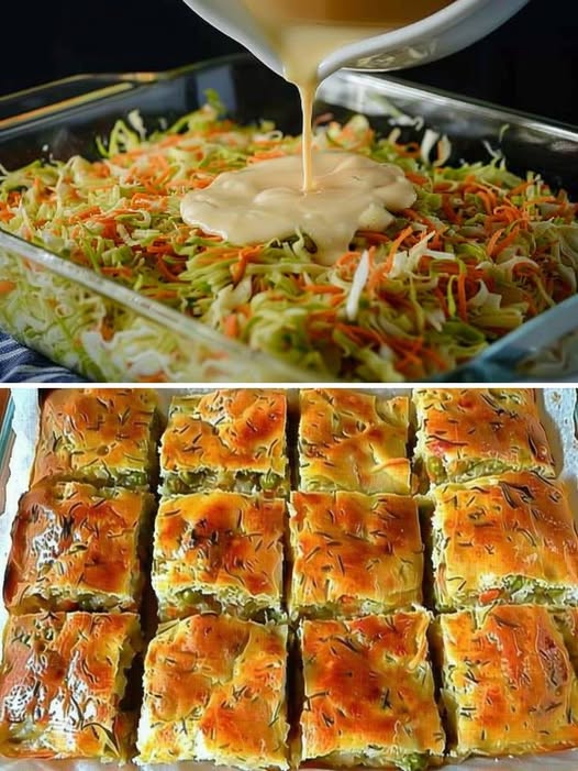 Keto Chicken & Cabbage Pie