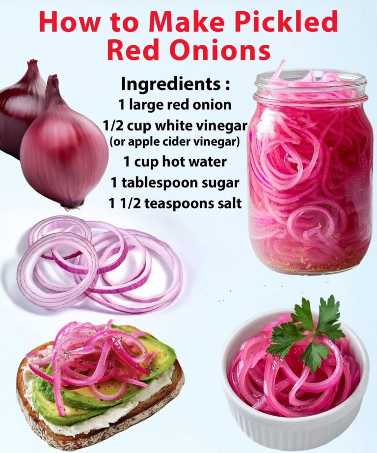 PICKLED RED ONIONS