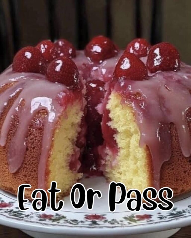 Strawberry Cheesecake Pound Cake