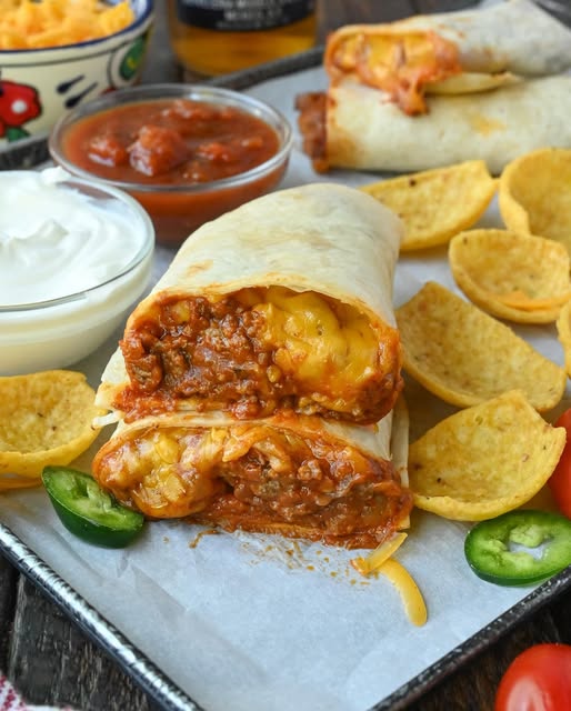 Copycat Taco Bell Chili Cheese Burrito