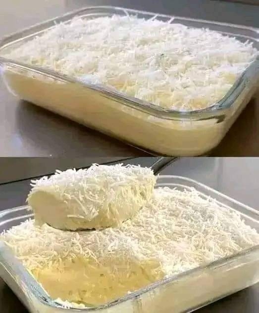Easy Coconut and Condensed Milk Dessert in 15 Minute