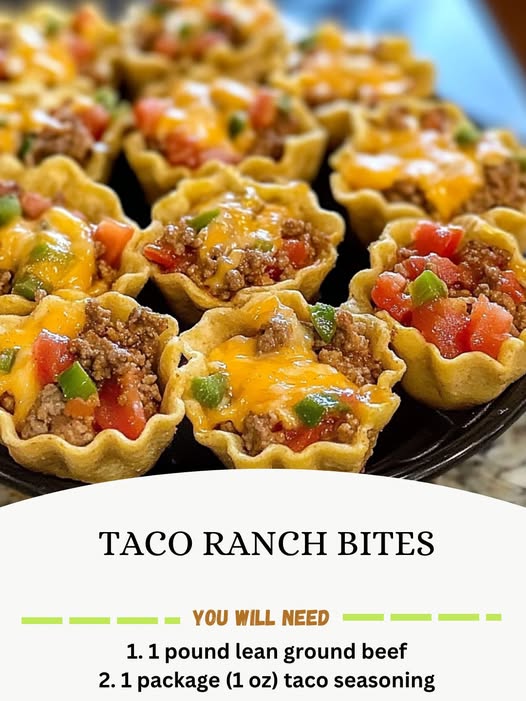 Taco Ranch Bites