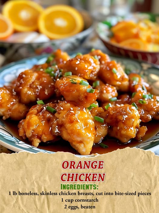 ORANGE CHICKEN