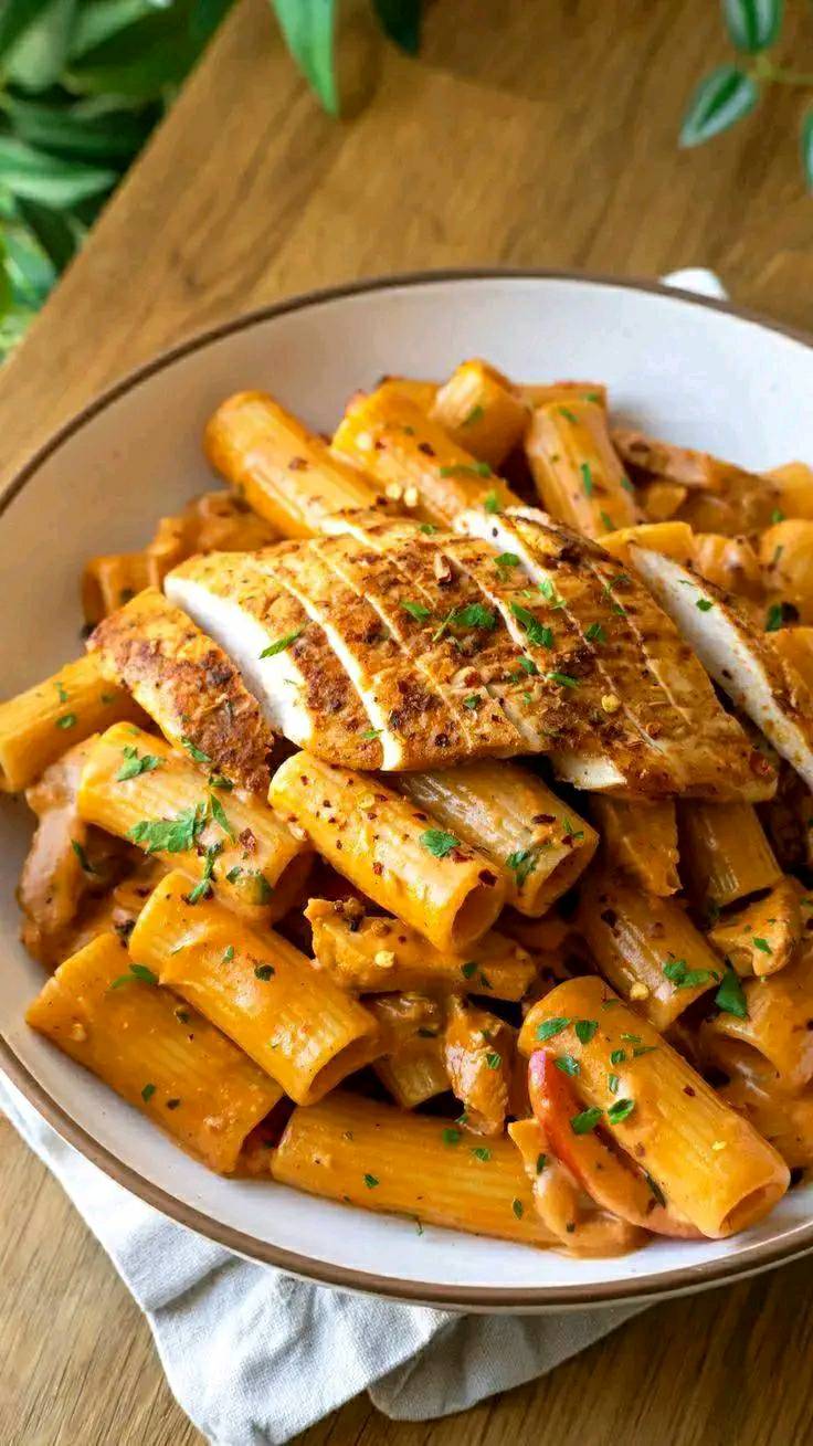 Spicy Creamy Cajun Chicken Pasta