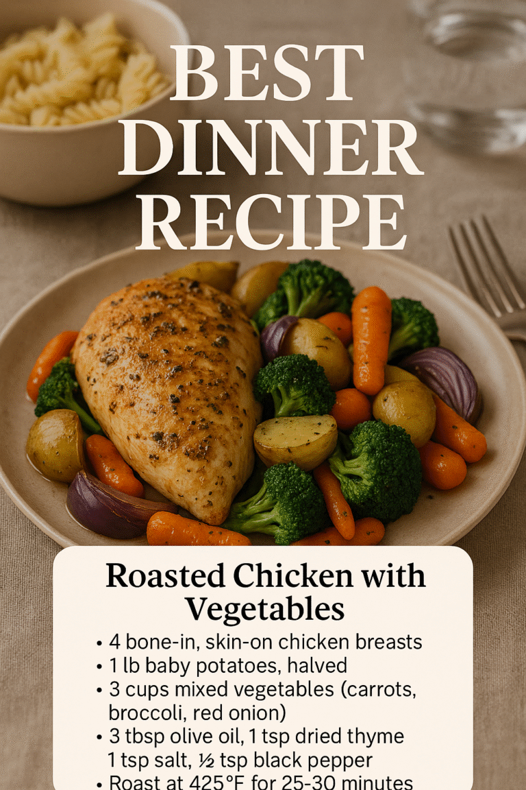Roasted Chicken with Vegetables