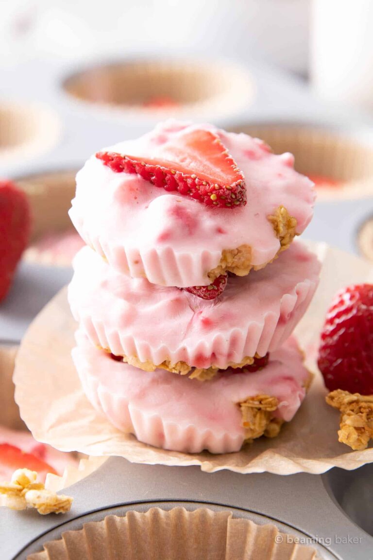 A Deliciously Fresh Strawberry Yogurt Bites Recipe to Sweeten Your Morning