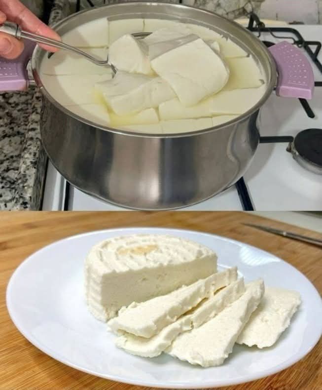 Homemade Cheese with Just 3 Ingredients!