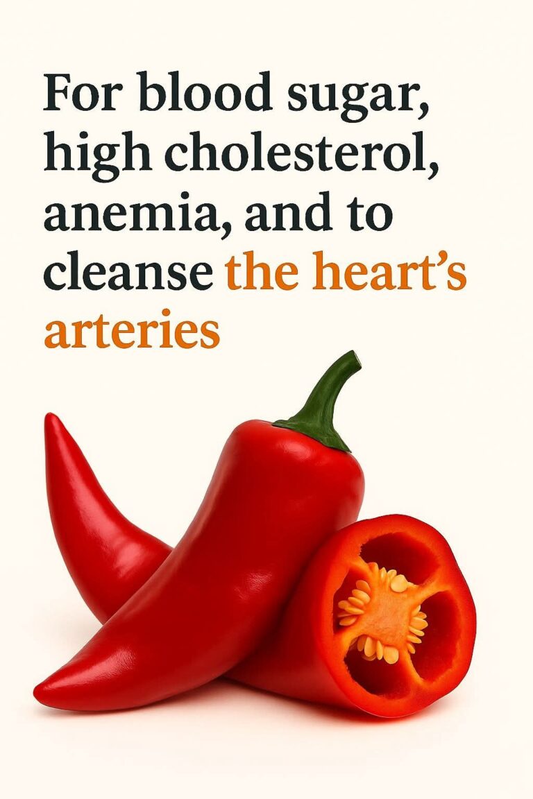 Fiery Red Elixir for a Strong Heart and Clean Arteries