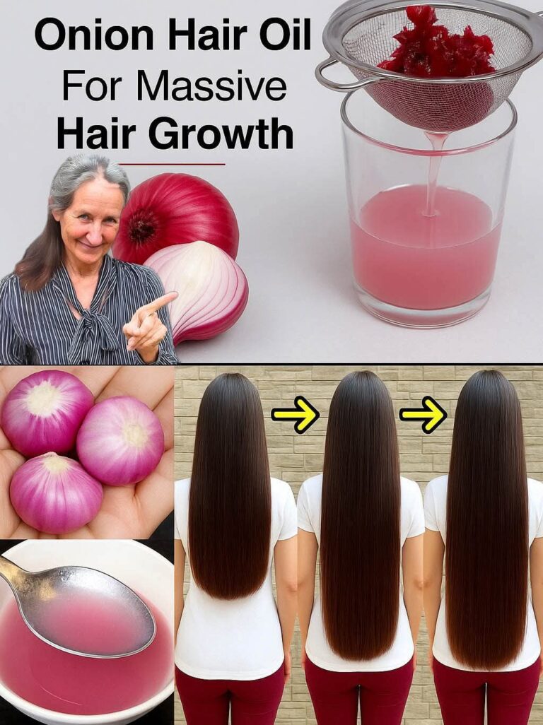 How to Make Onion Hair Oil for Faster Hair Growth and to Stop Hair Fall