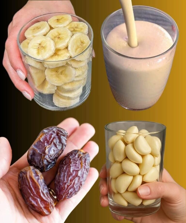 Mix Bananas, Garlic, and Dates – You Will Thank Me Later! 🍌🧄