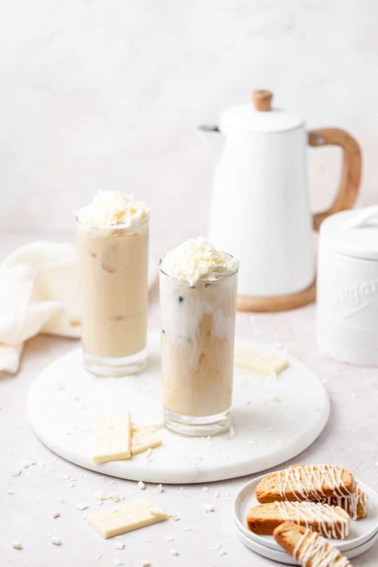 Iced White Chocolate Mocha (Starbucks Copycat)
