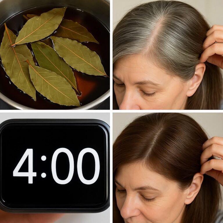 Say Goodbye to Gray Hair with Bay Leaves: A Natural Remedy