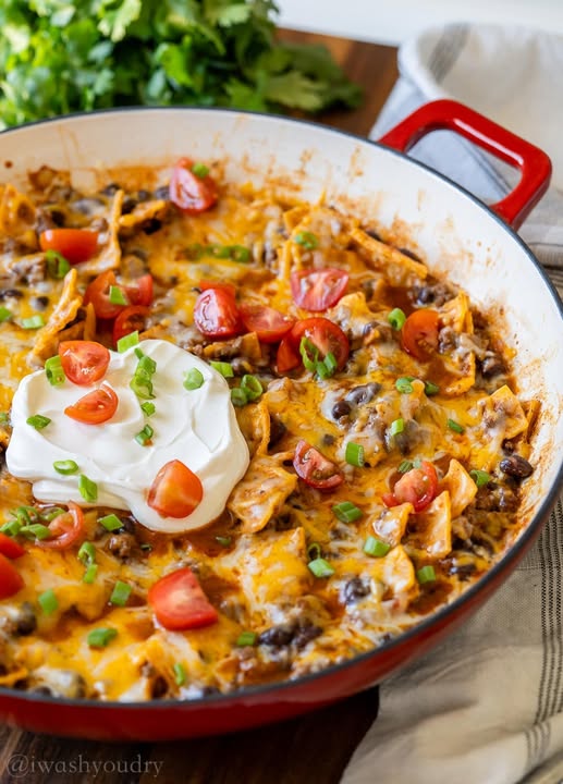 Ground Beef Enchilada Casserole