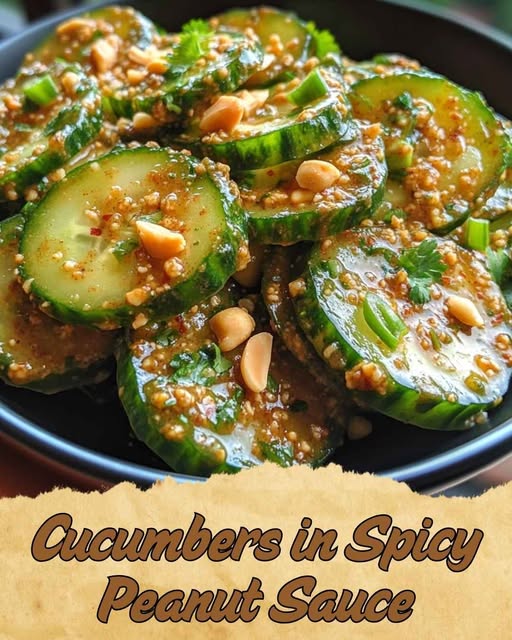 Chilled Salad with Spicy Peanut Dressing: A Refreshing Bowl of Bold Flavor