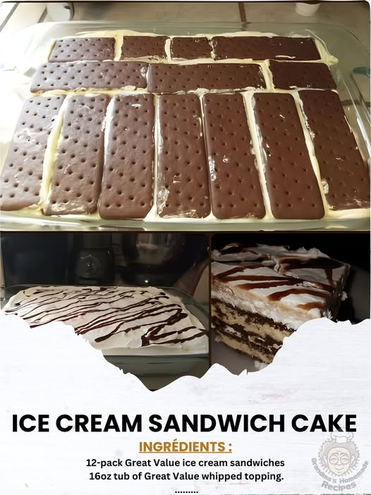 Ice Cream Sandwich Cake