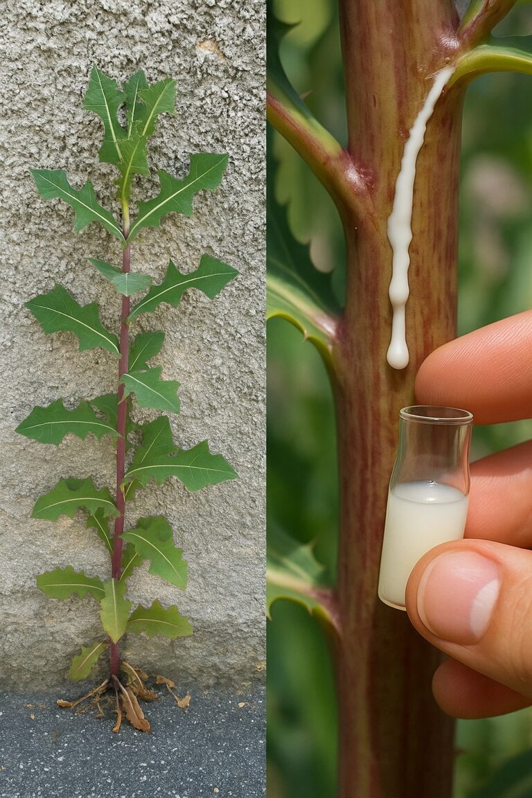 The Power of Wild Lettuce Sap: How to Collect, Use, and Benefit from It