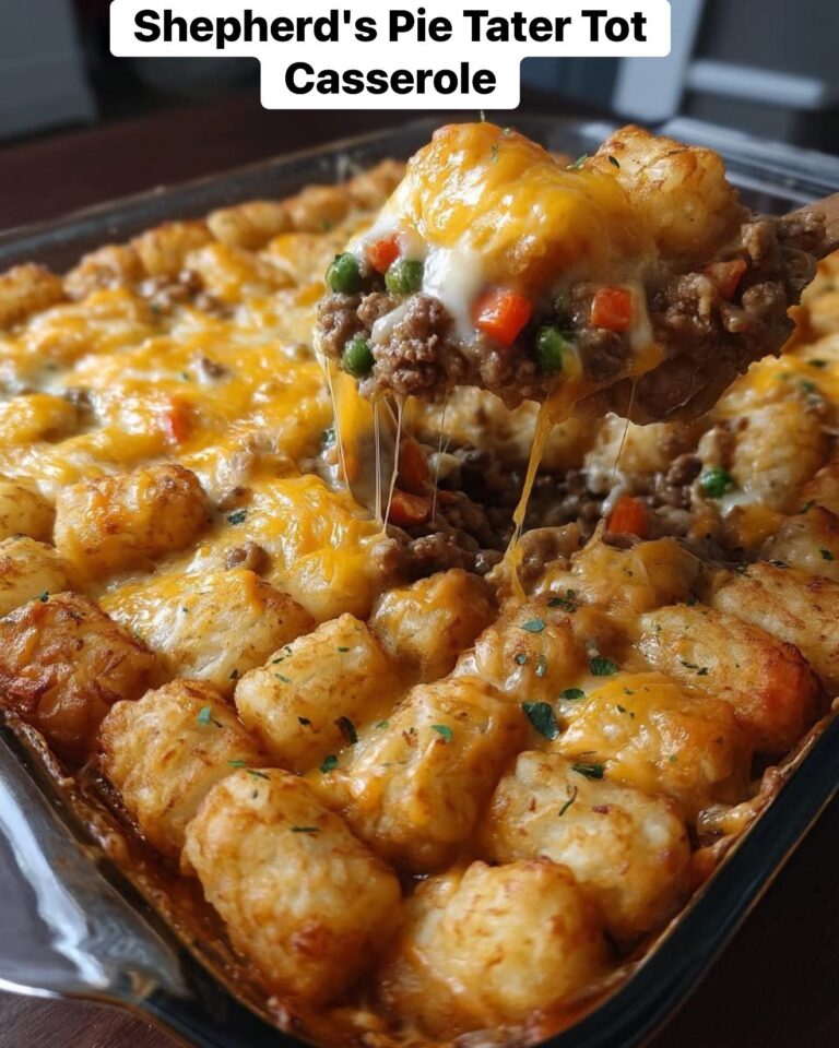 Shepherd’s Pie Tater Tot Casserole