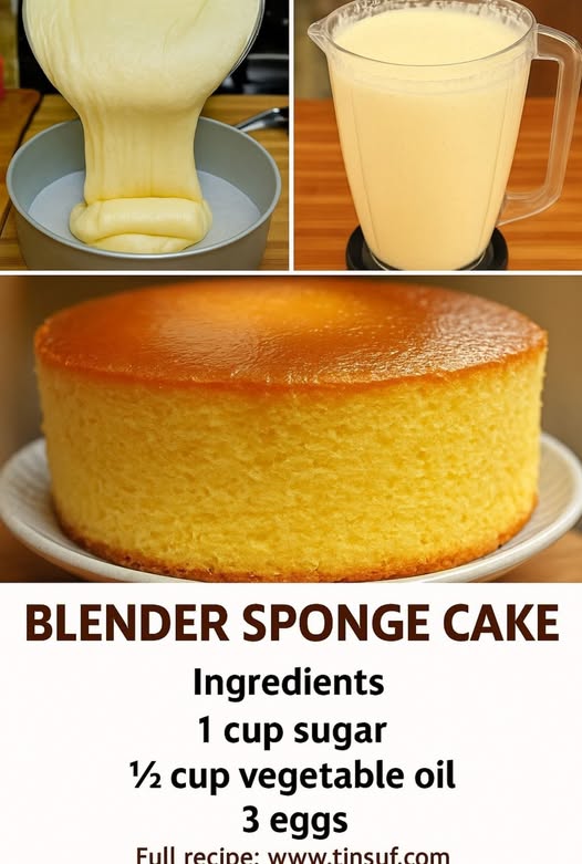 Blender Sponge Cake