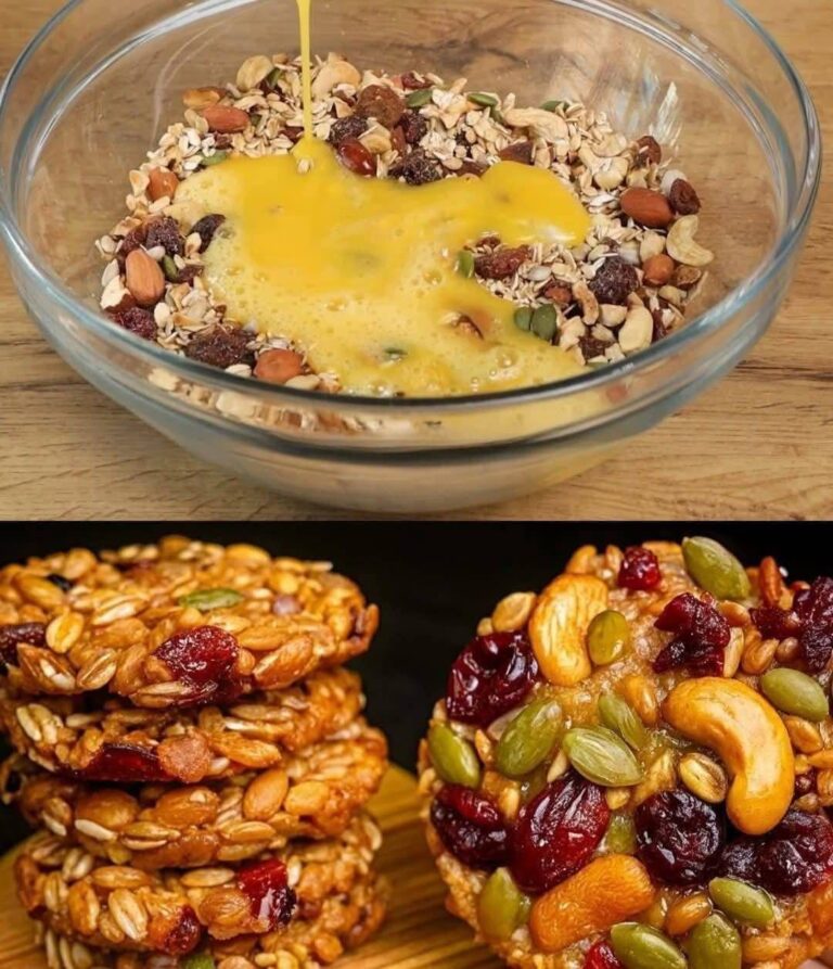 Liver with Oatmeal and Nuts: Nutty Oat Cookies Packed with Flavor and Crunch