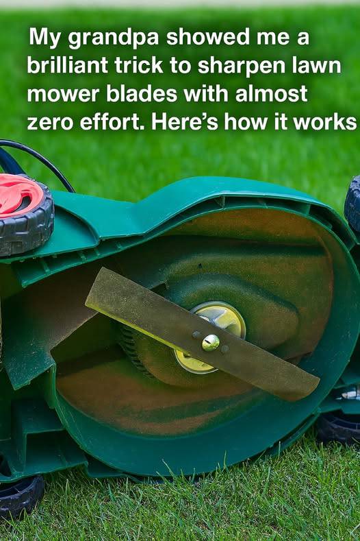 Lawn Mower Maintenance: The Effortless Trick for Sharpening Blades