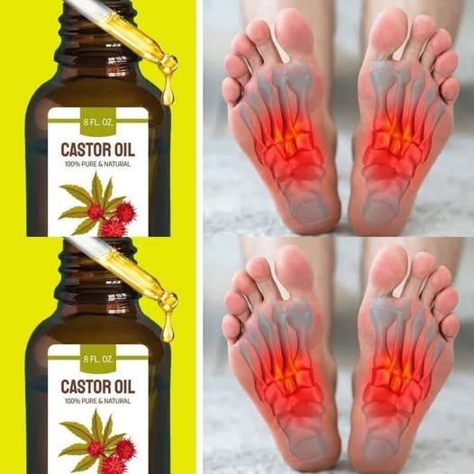 Castor Oil Foot Therapy – Natural Relief for Pain Remedy