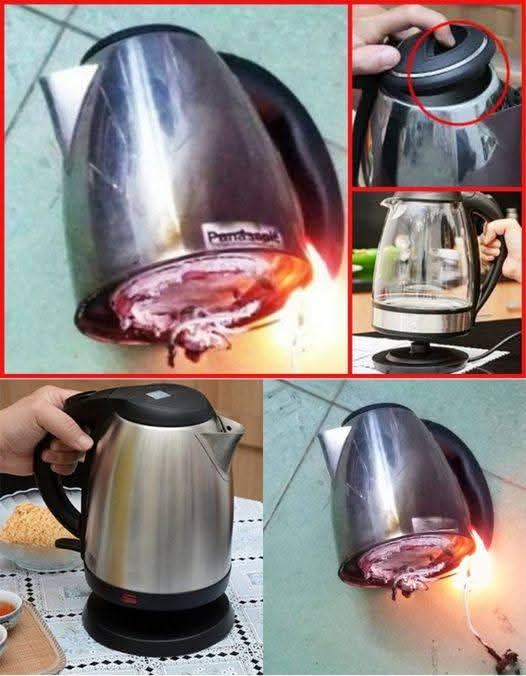 Dangerous mistakes when handling kettles that you should avoid immediately