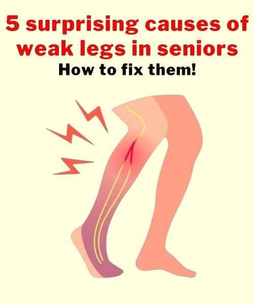 5 Surprising Causes of Weak Legs in Seniors—and How to Fix Them!